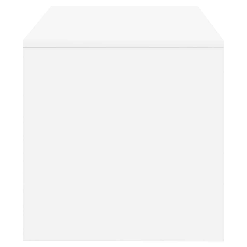 fehér szerelt fa TV-szekrény 60x40x40 cm