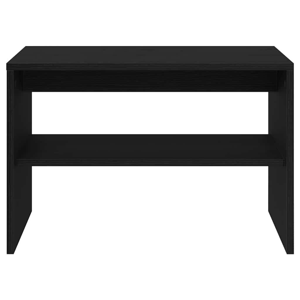 fekete tölgy színű szerelt fa TV-szekrény 60x40x40 cm