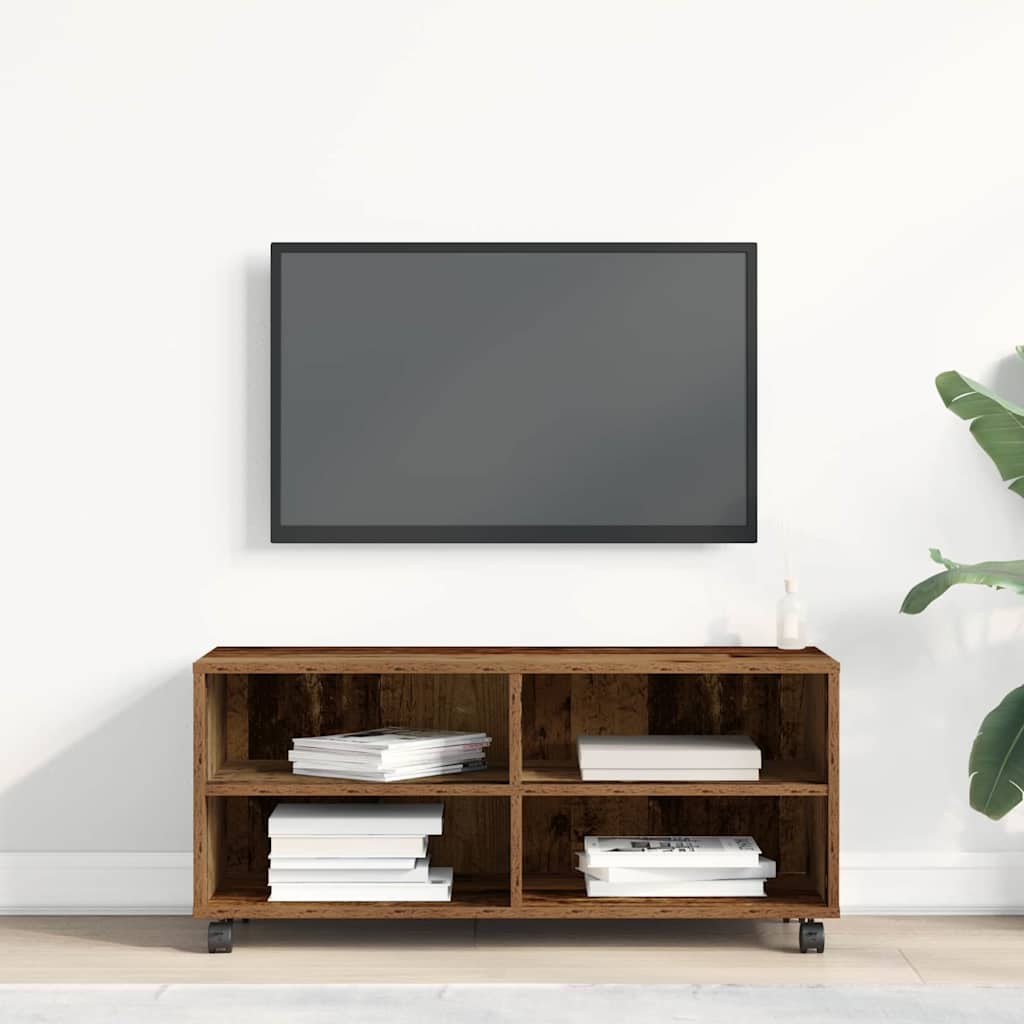 TV szekrény Barna 90 x 35 x 40.5 cm Faanyag