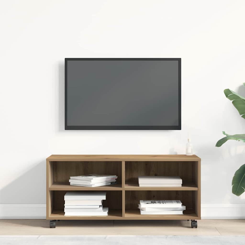 TV szekrény Barna 90 x 35 x 40.5 cm Faanyag