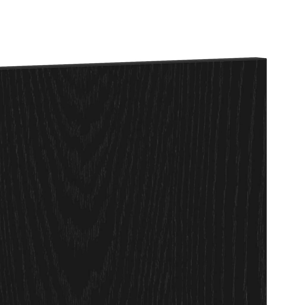 Fejtámla Musta tammi 200 x 1,5 x 80 cm Faanyag