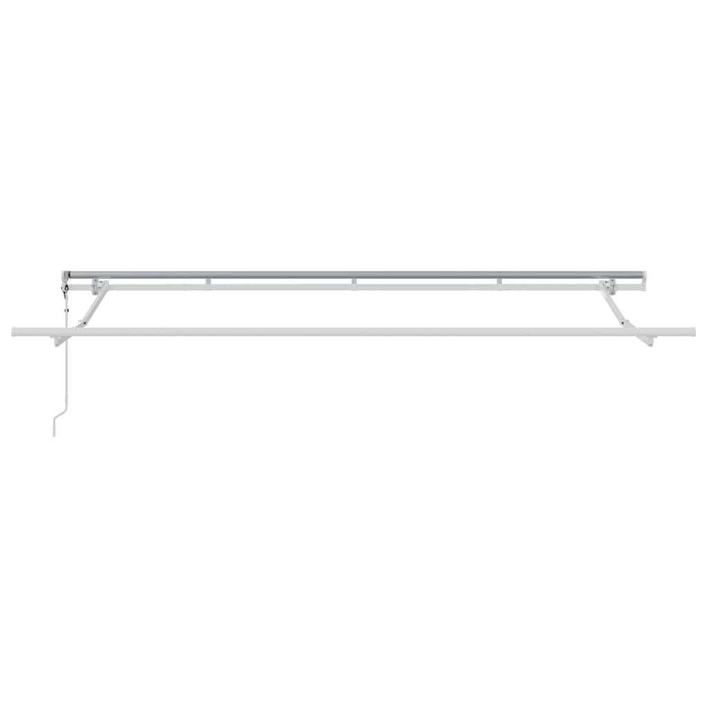 Behúzható napellenző Sokszínű 350 x 200 cm Pamut és Alumínium