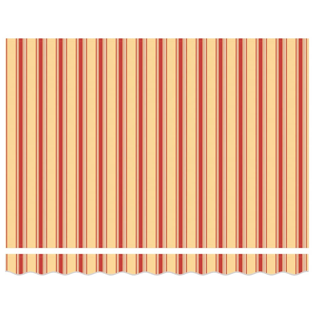 Behúzható napellenző Sokszínű 350 x 200 cm Poliészter és fém