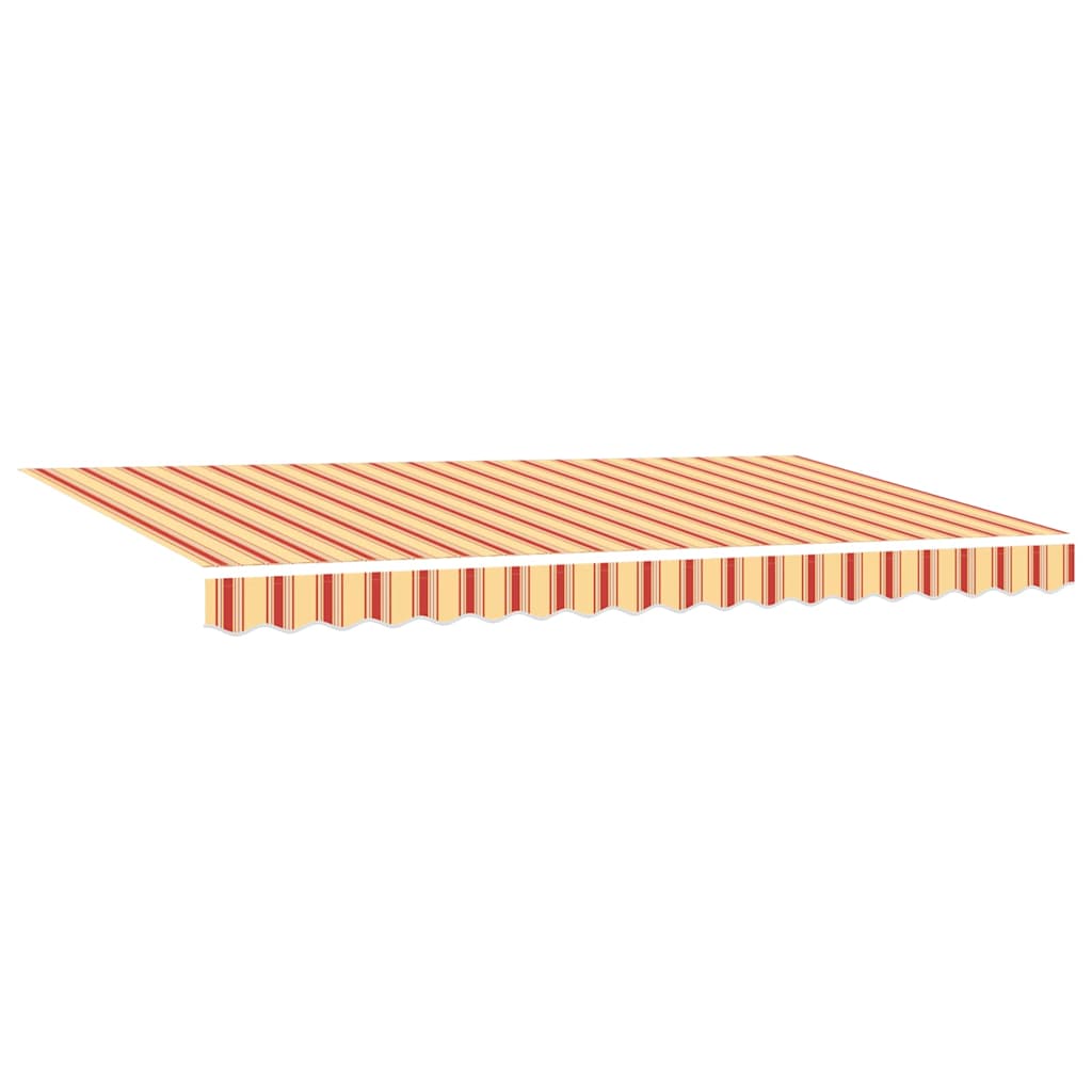 Behúzható napellenző Tarka csíkos 400x200 cm szövet