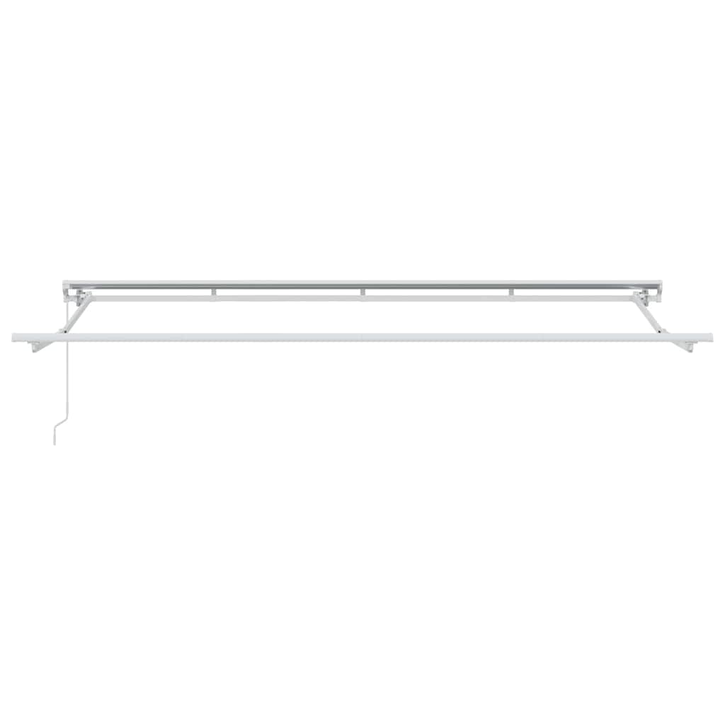 Behúzható napellenző Sárga és Szürke 400 x 200 cm