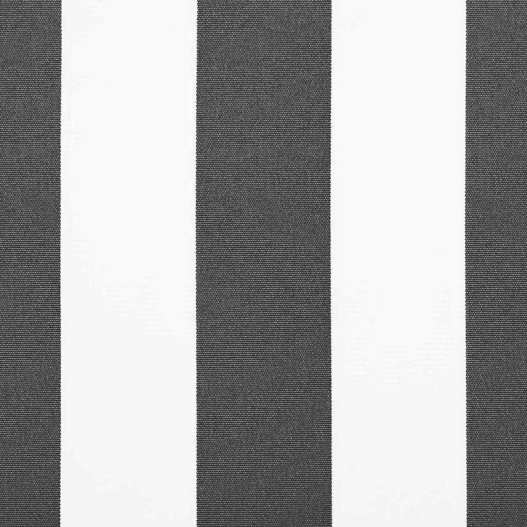 Behúzható napellenző Antracit és Fehér 300 x 250 cm