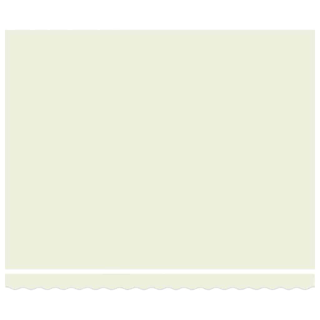 Behúzható napellenző Krém 400 × 300 cm Poliészter és fém