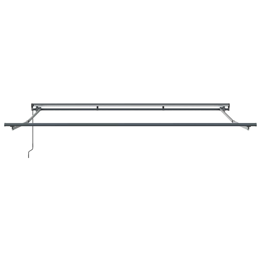 Behúzható napellenző Narancs és Barna 400x300 cm szövet