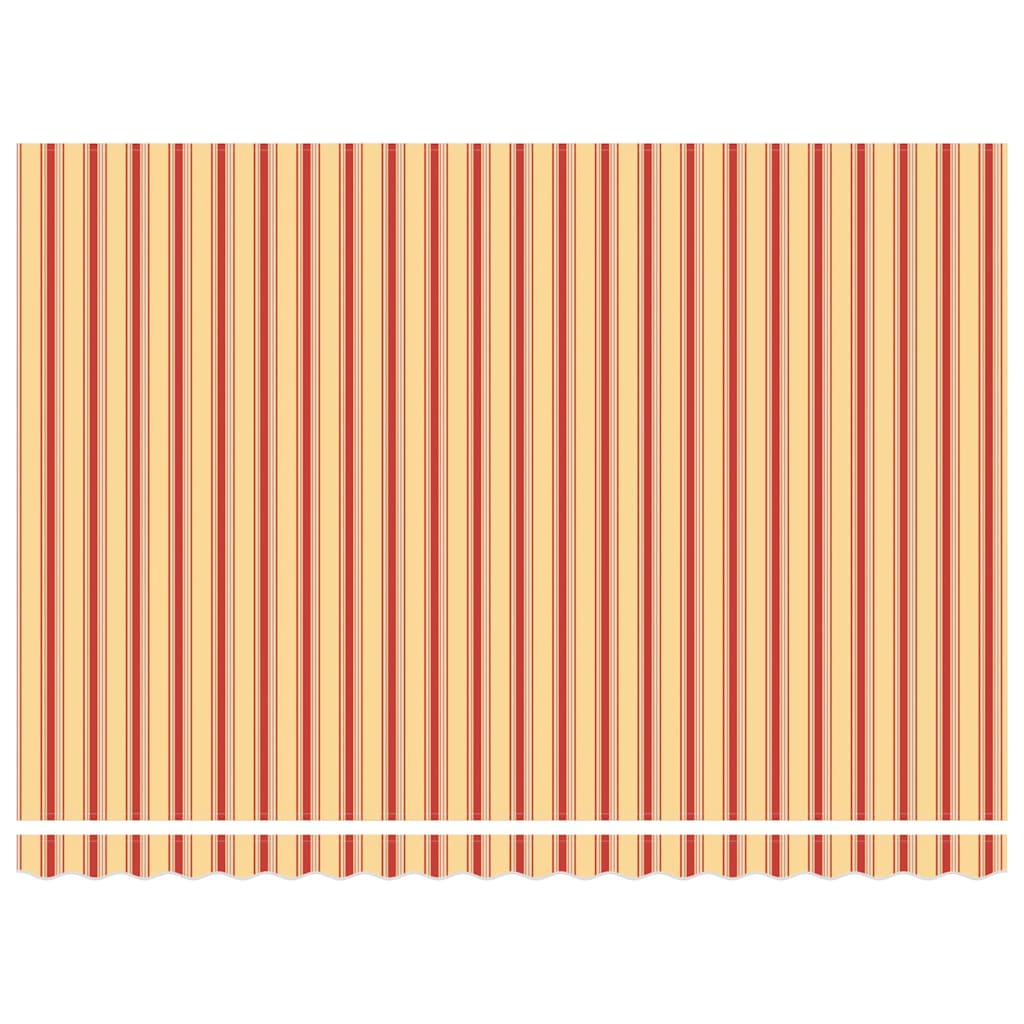 Behúzható napellenző Sokszínű 450 × 300 cm Poliészter és fém