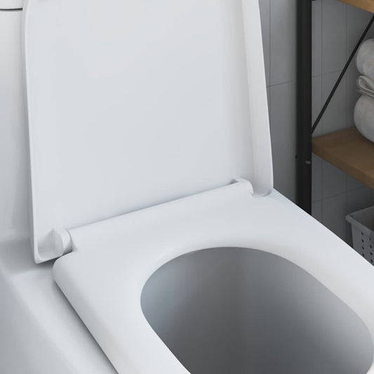 Gyorsan Levehető WC Ülőke Fehér 46.2 x 36 x 4.3 cm Duroplast