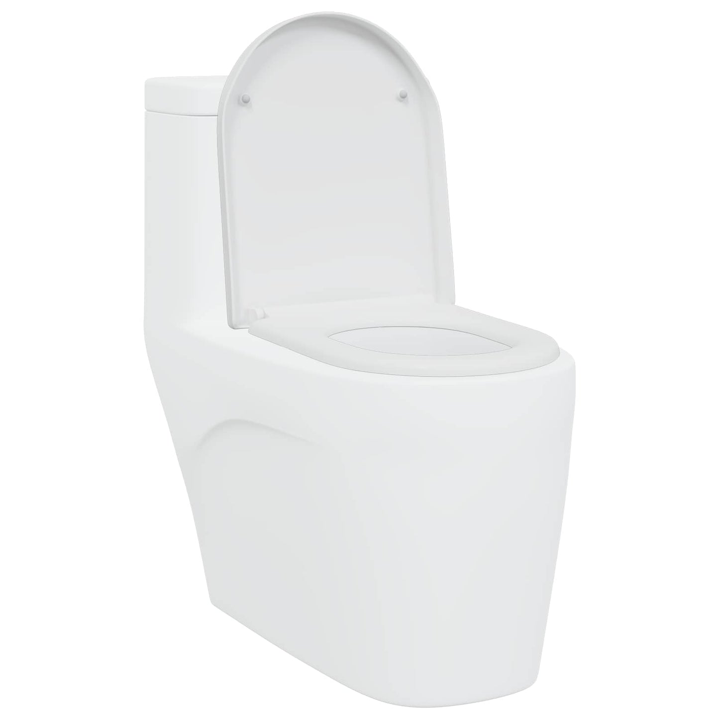 Gyorsan Levehető WC Ülőke Fehér 46.2 x 36 x 4.3 cm Duroplast