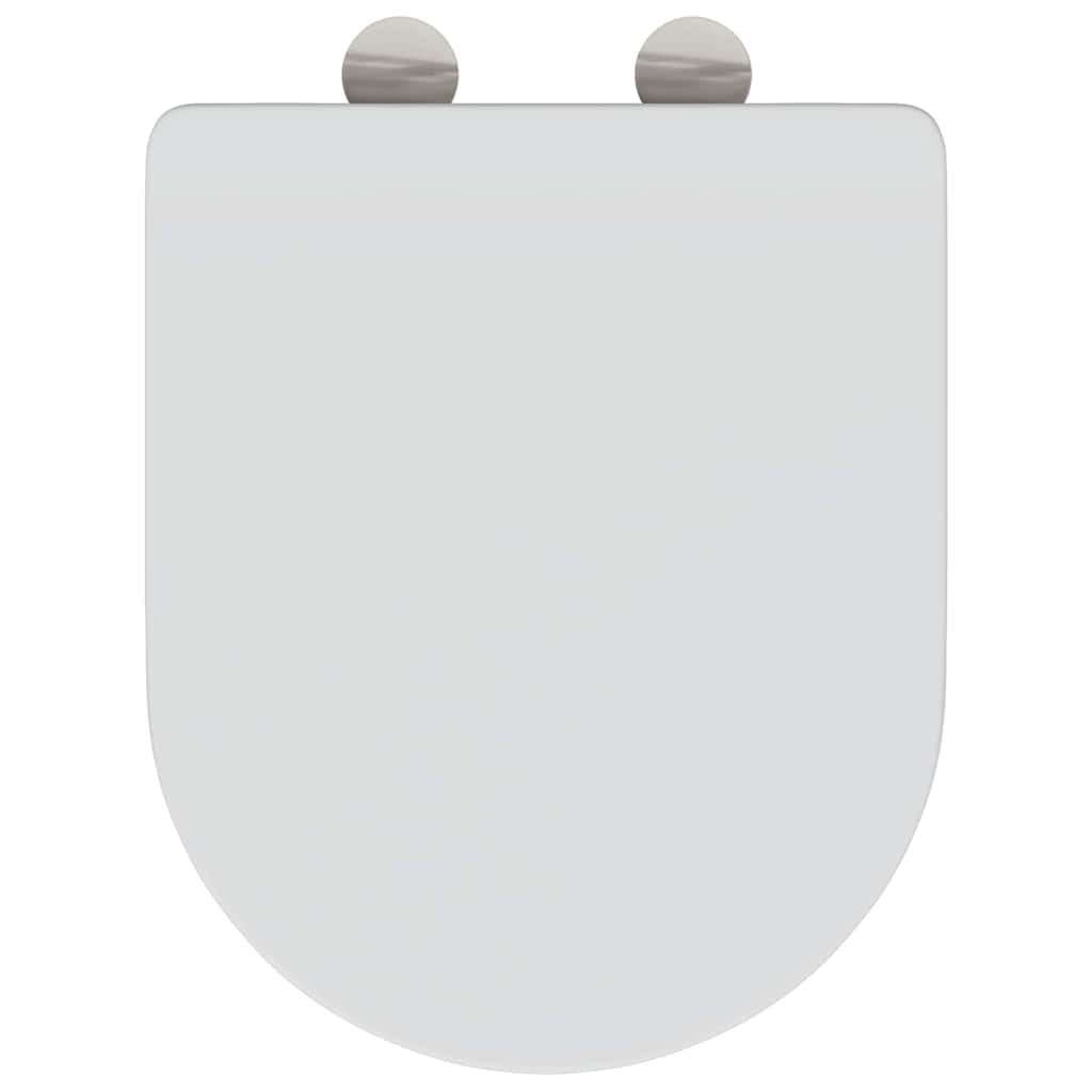Gyorsan Levehető WC Ülőke Fehér 44 x 36.4 x 3.4 cm Duroplast