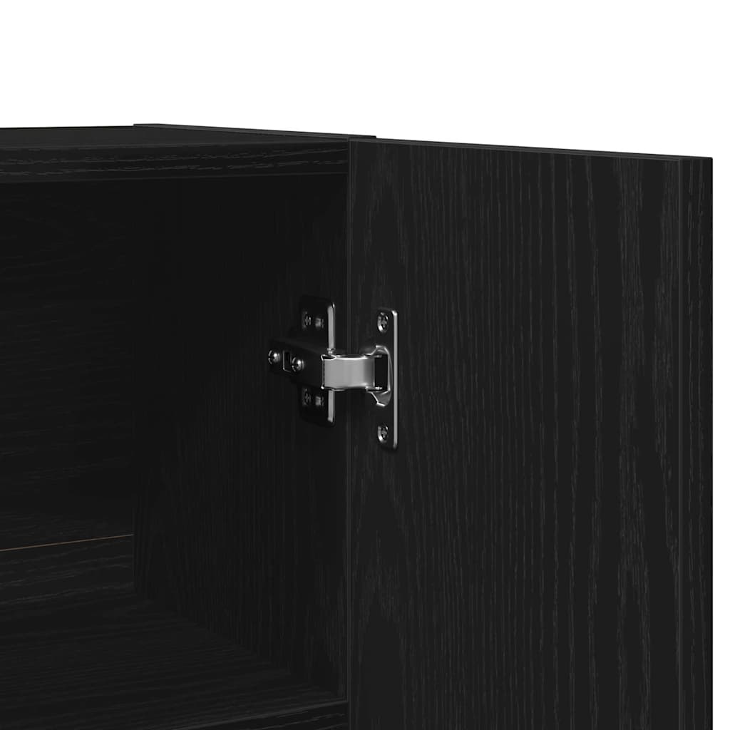 Mosógépszekrény 2 pcs Musta tammi 70.5 x 71.5 x 181.5 cm