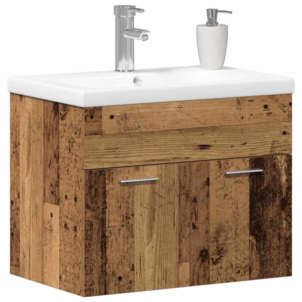 Szekrény szett Falra szerelhető 2 pcs Faanyag