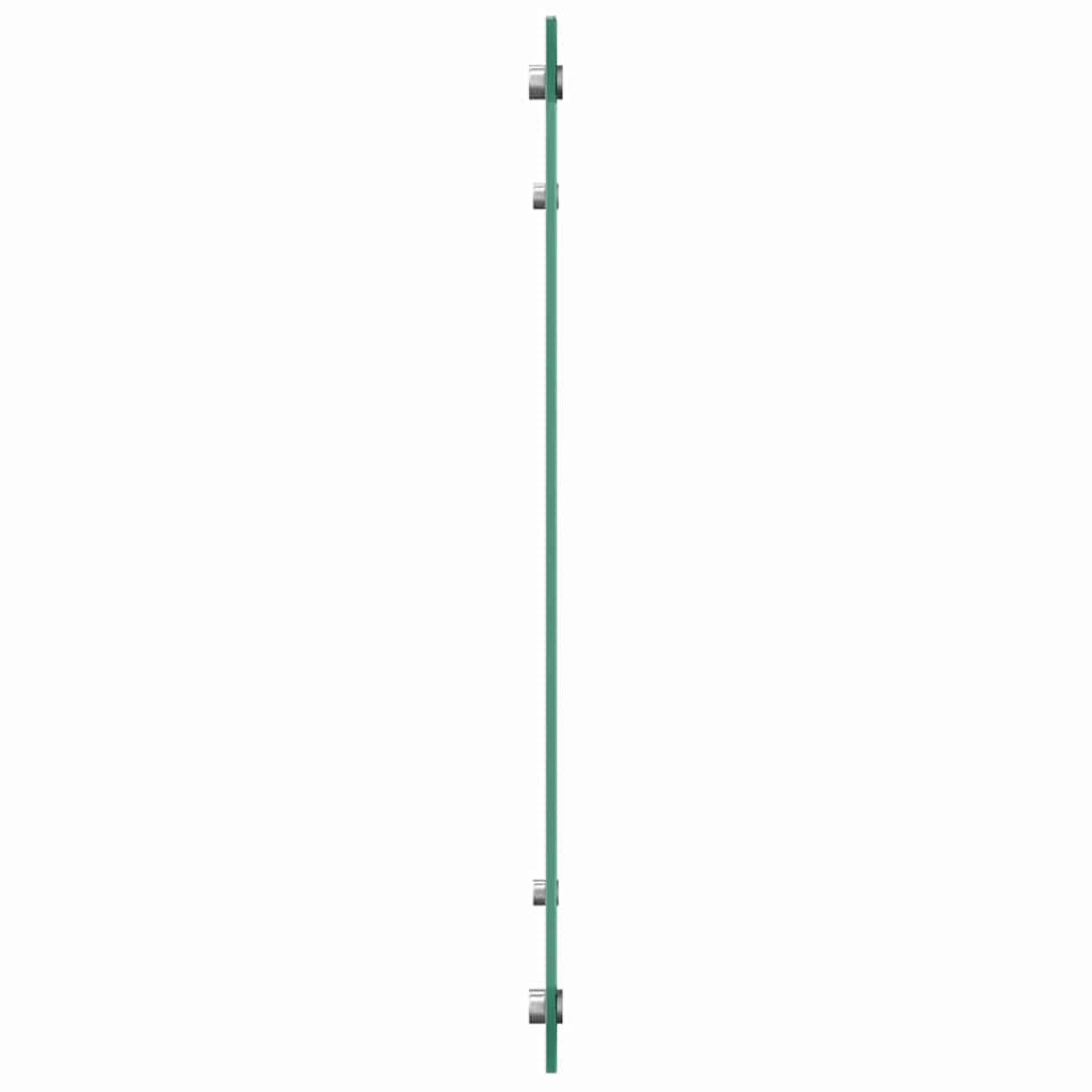 Konyhai Fali Csempe Világosszürke 80x60x0,6 cm Edzett Üveg