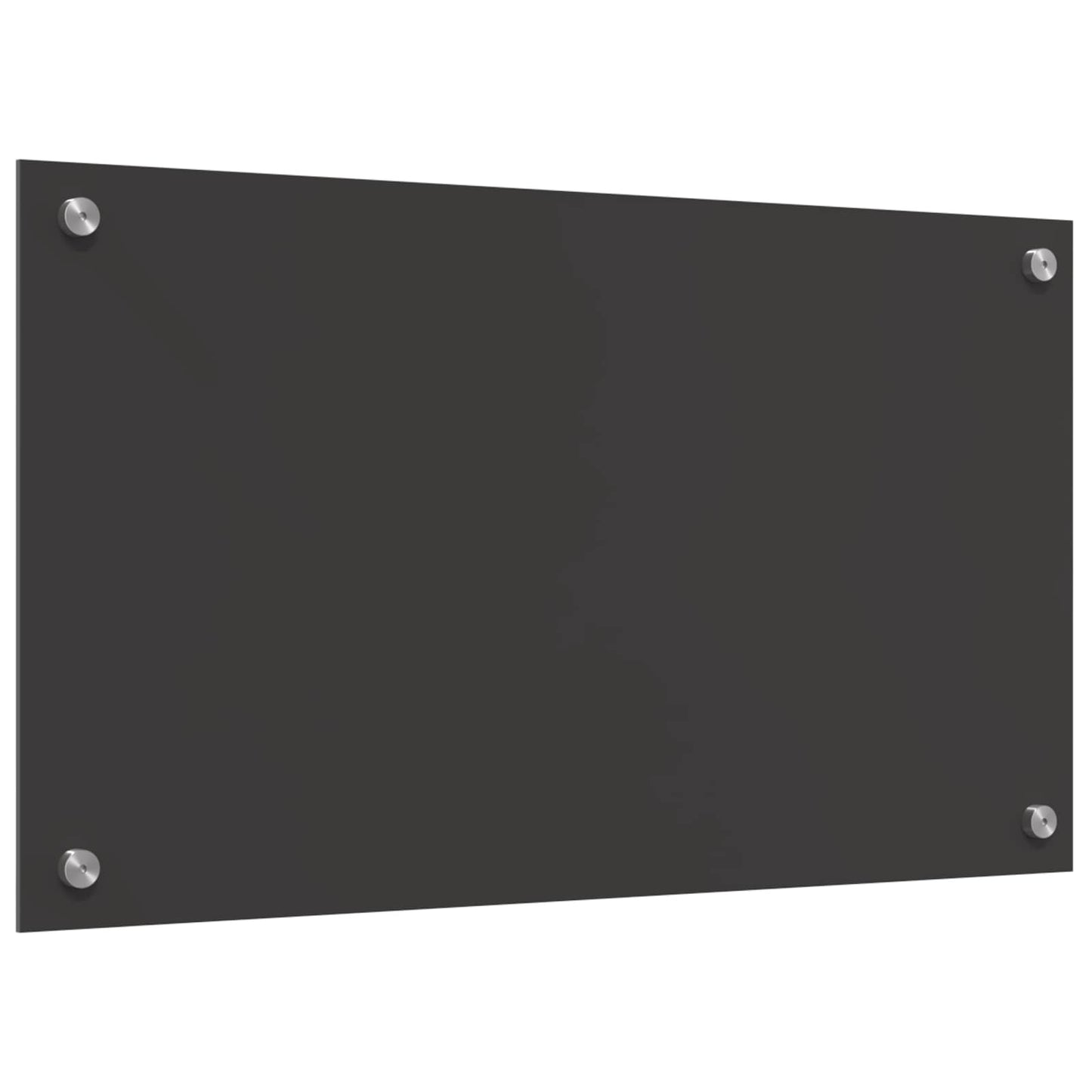 Konyhai splashback Sötétszürke 70 x 40 x 0,6 cm edzett üveg