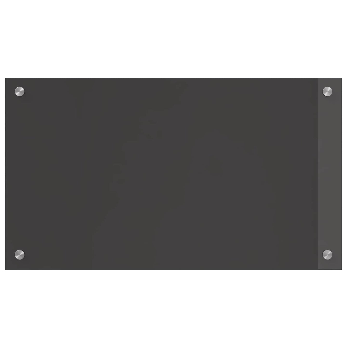 Konyhai splashback Sötétszürke 70 x 40 x 0,6 cm edzett üveg