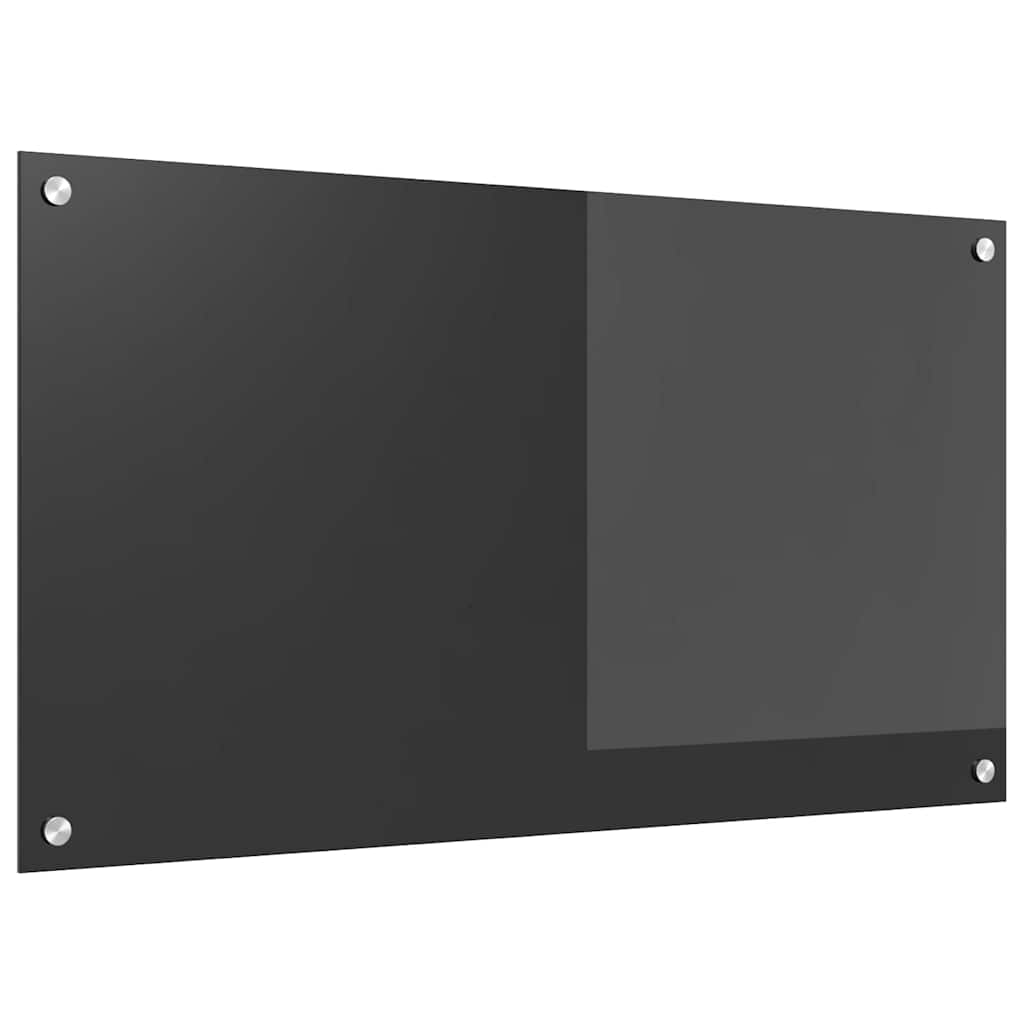 Konyhai Bútorlap Sötétszürke 90x50x0,6 cm Edzett Üveg