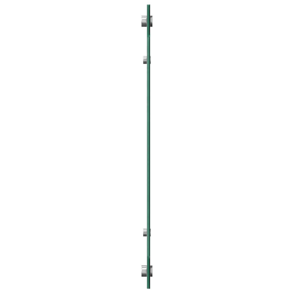 Konyhai Háttérsugárzó Sötétszürke 100x50x0,6 cm Edzett Üveg