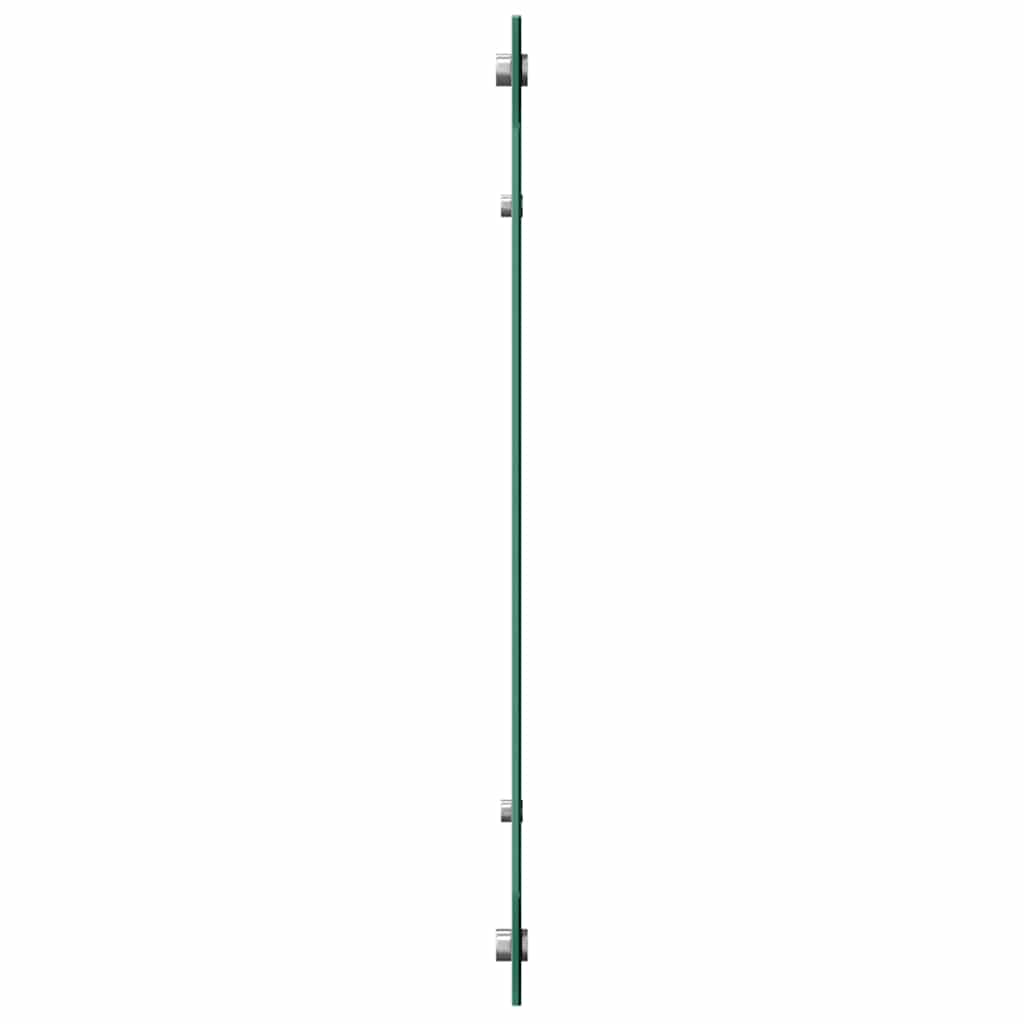 Konyhai Hátfal Sötétszürke 100x60x0,6 cm Edzett Üveg