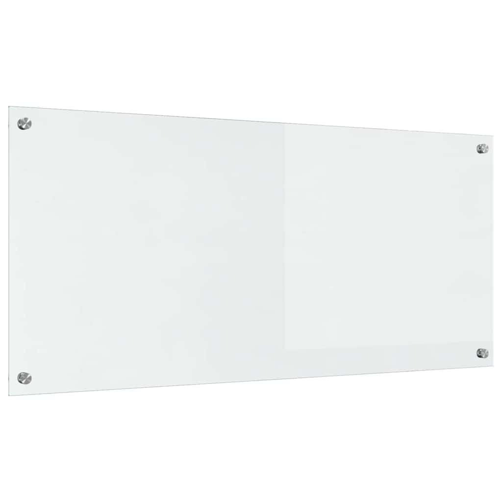 Konyhai Hátfal Átlátszó 110x50x0,6 cm Edzett Üveg
