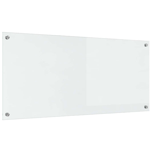 Konyhai splashback Átlátszó 110 x 50 x 0,6 cm edzett üveg