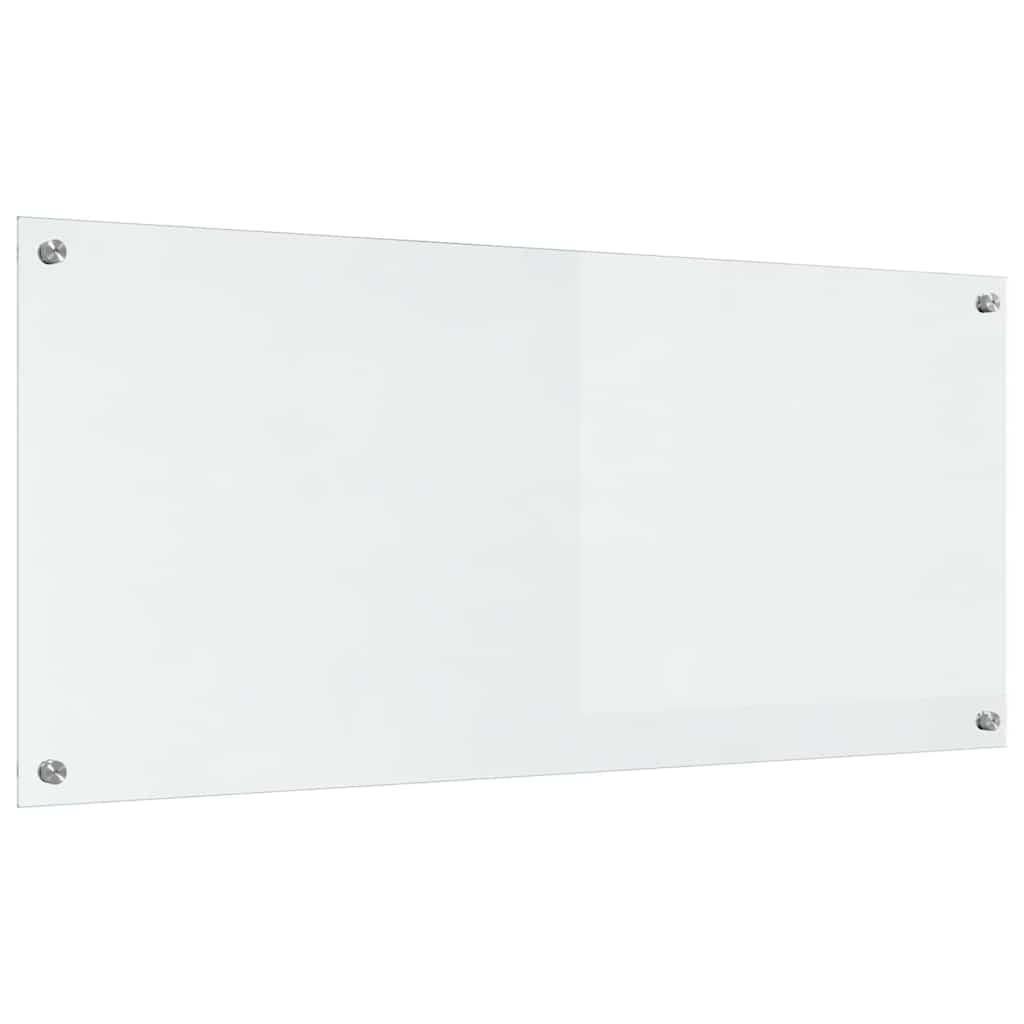 Konyhai Hátfal Átlátszó 110x50x0,6 cm Edzett Üveg
