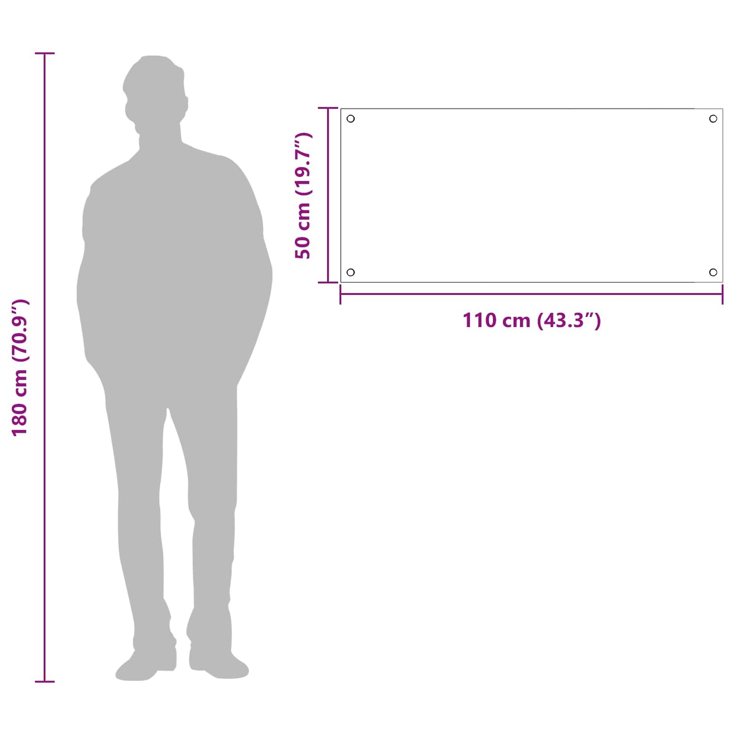 Konyhai splashback Fekete 110 x 50 x 0,6 cm edzett üveg