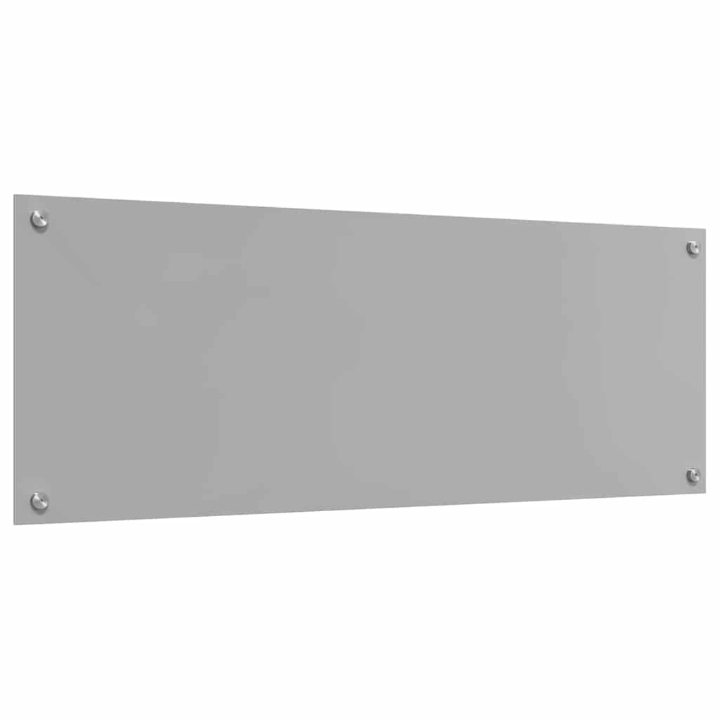 Konyhai Hálósó Világosszürke 110x40x0,6 cm Hőkezelt Üveg