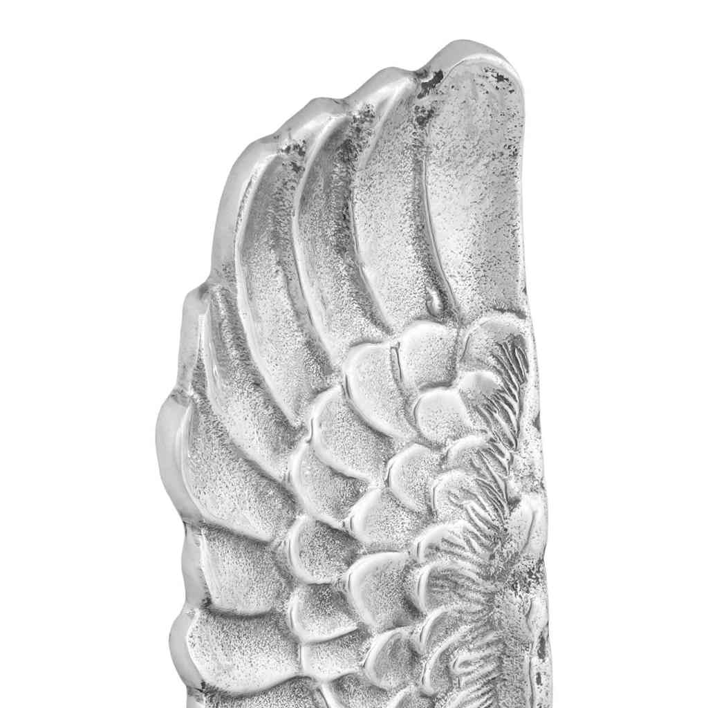 Szárny Szobor Ezüst 31 x 5 x 91 cm Alumínium