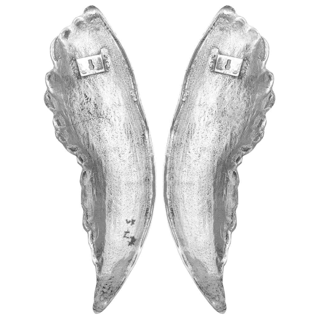 Szárny Szobor Ezüst 31 x 5 x 91 cm Alumínium