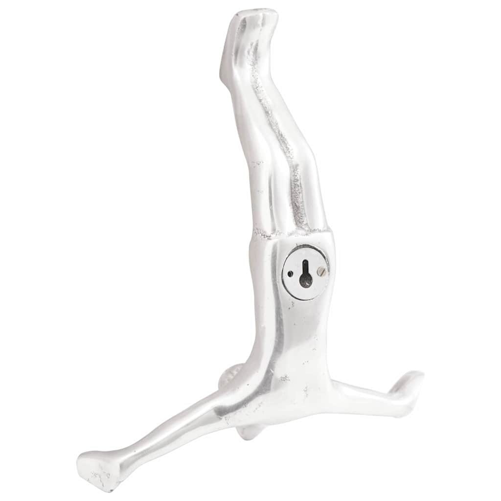 Szobor Ezüst 22 x 8 x 25 cm Alumínium