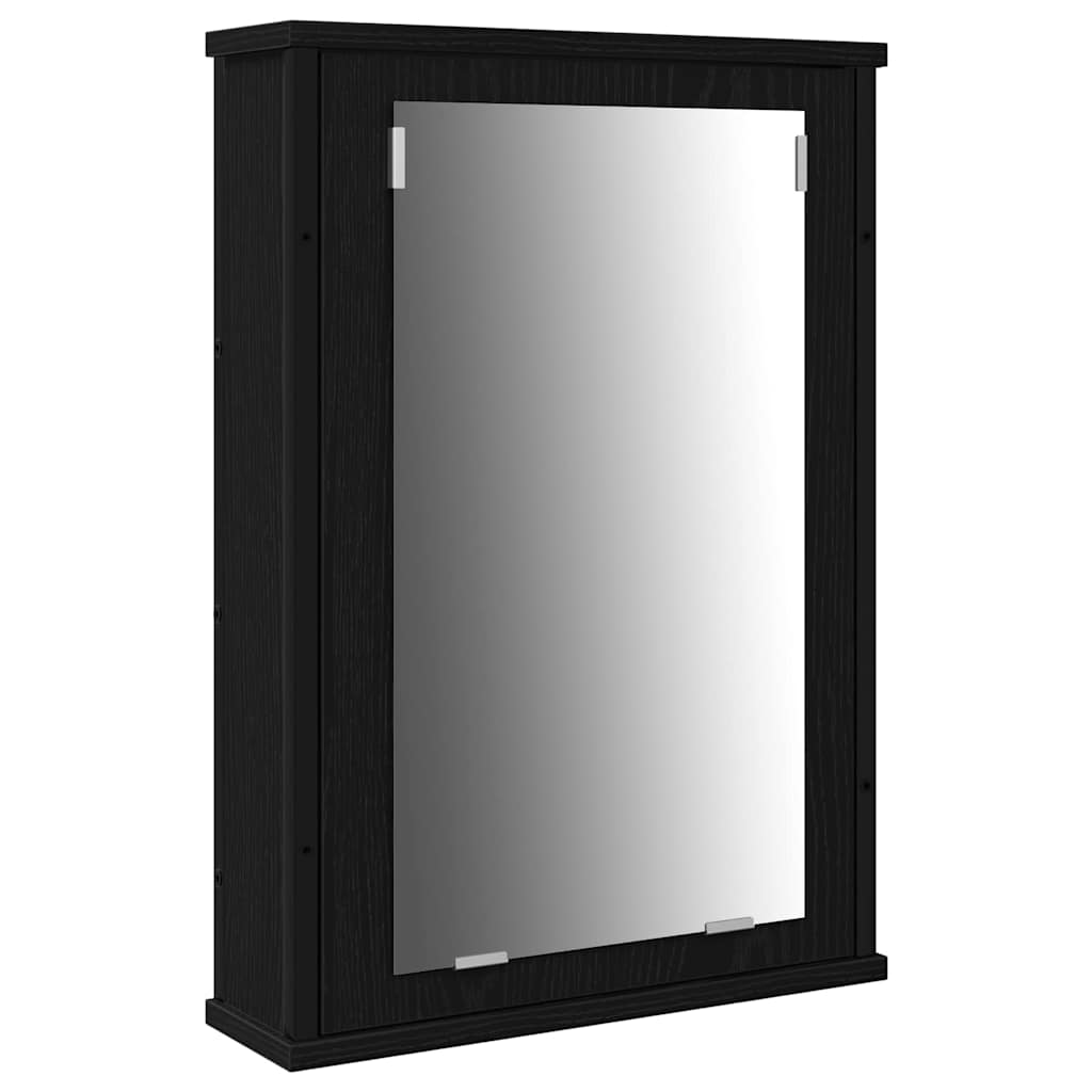 Fürdőszobai Mosdószekrények 3 pcs Fekete 80 x 30 x 60 cm