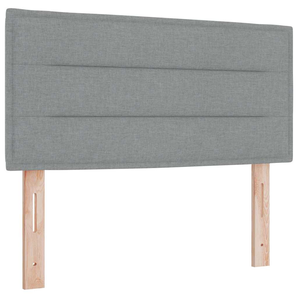 Fejtámla Magasság állítható Kézi Világosszürke 80 cm szövet
