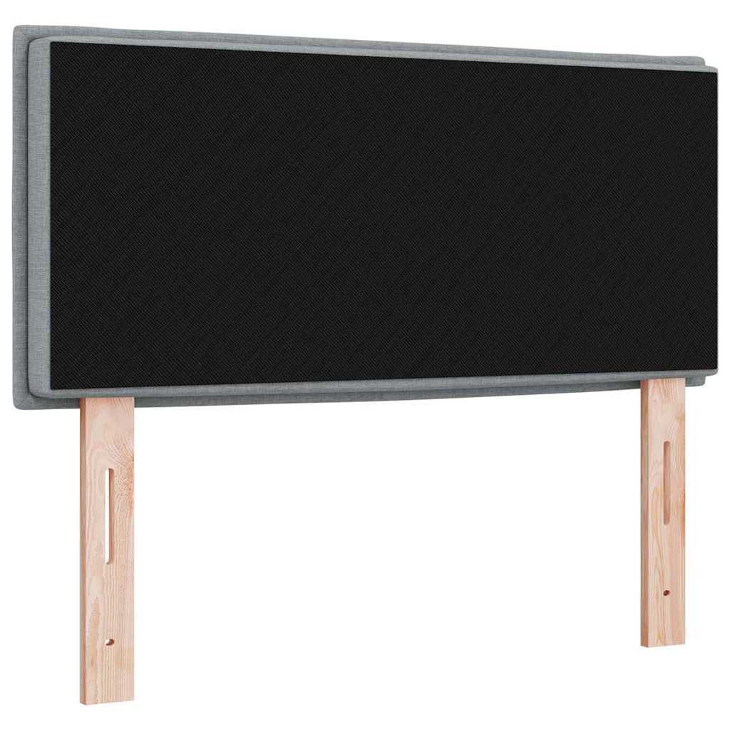 Fejtámla Magasság állítható Kézi Világosszürke 80 cm szövet