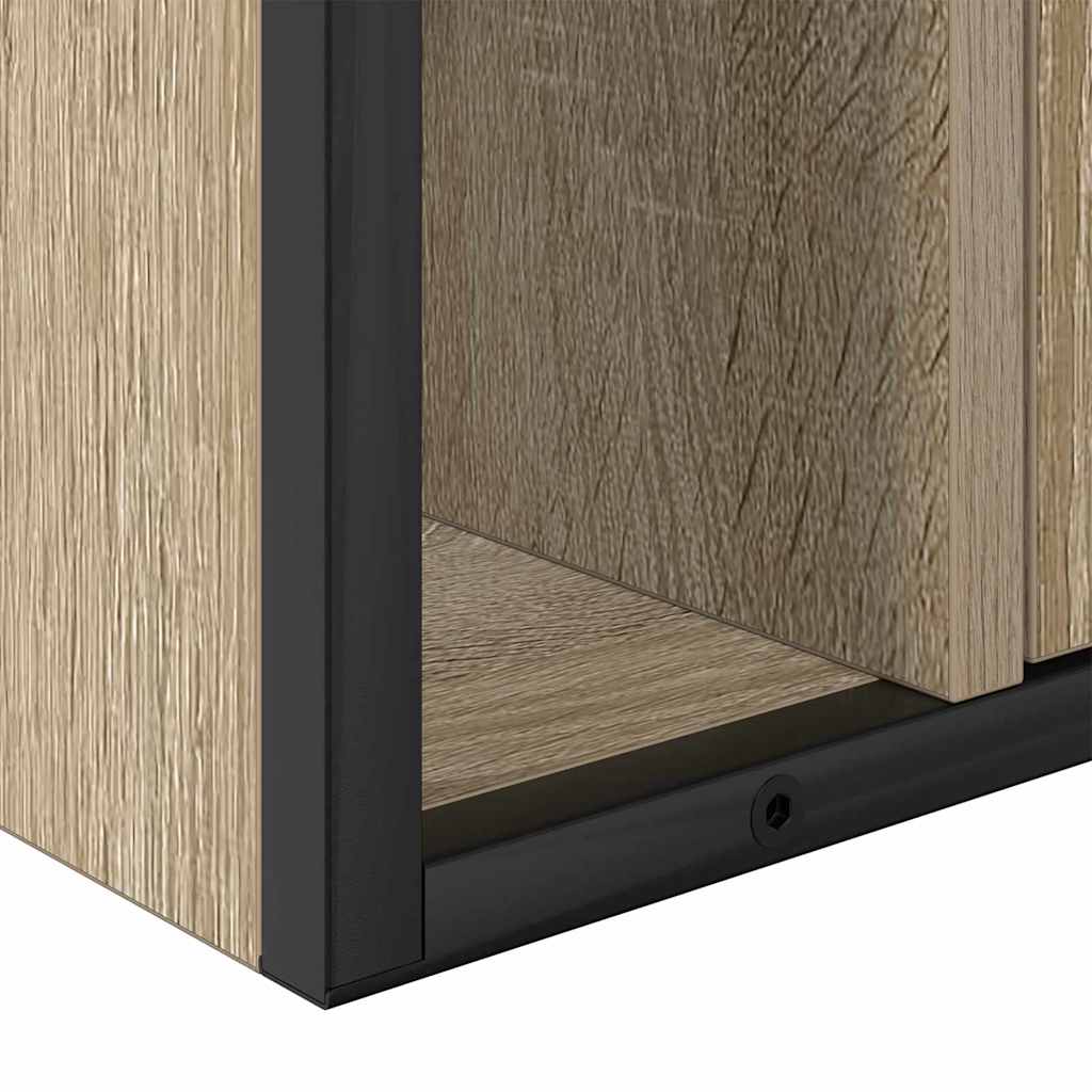 Fürdőszoba bútor szett 2 pcs Barna 60 x 30 x 60 cm Faanyag