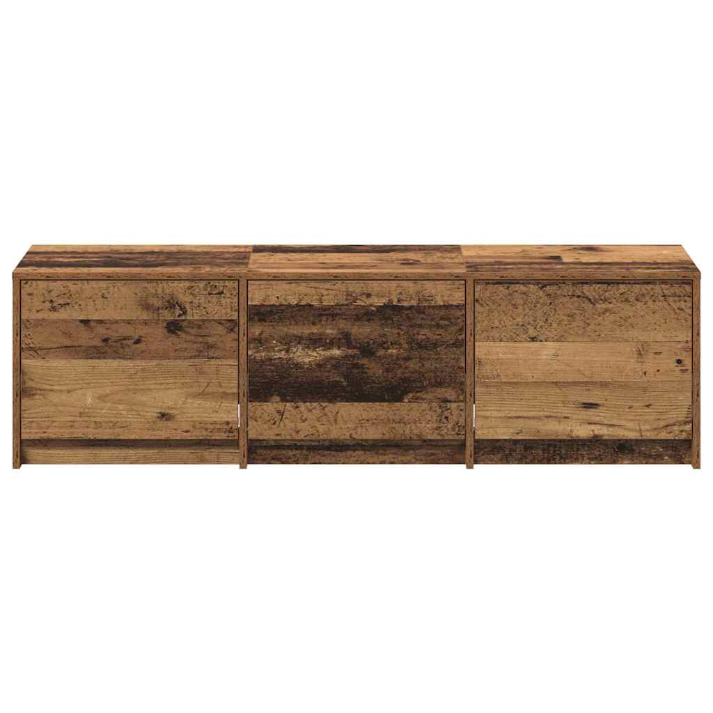 TV egységek fiókkal Öreg fa 140 x 34 x 40 cm Faanyag