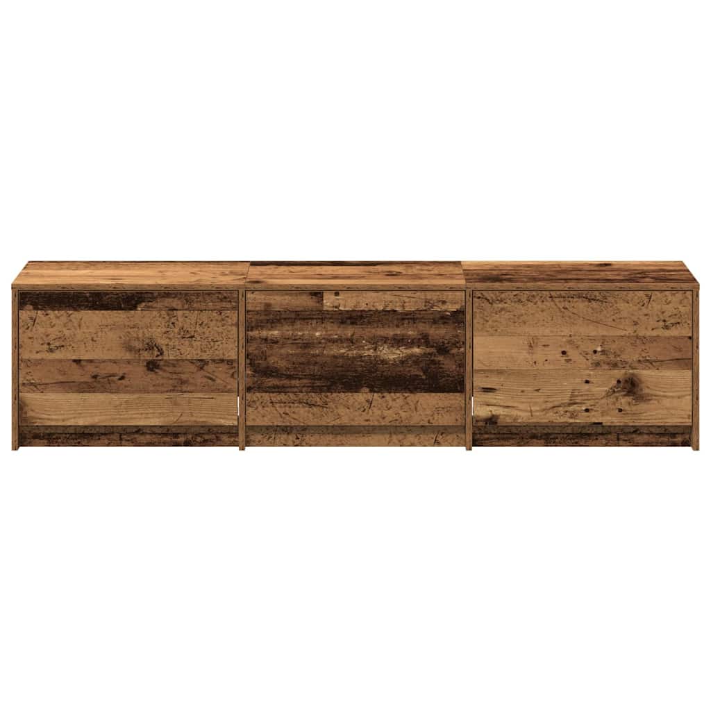 TV egységek fiókkal Öreg fa 162,5 x 34 x 40 cm Faanyag