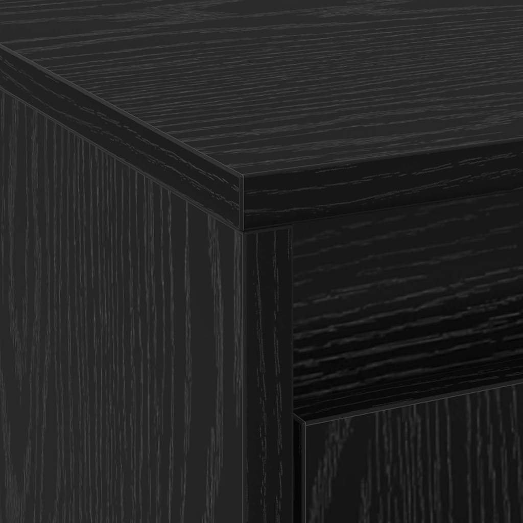 TV egységek Fekete 139,5 x 34 x 50 cm Faanyag