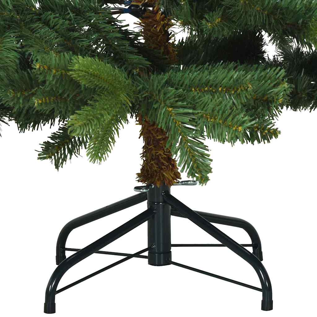 Műanyag Hajtogatós Karácsonyfa Zöld 120 cm PVC, PE és acél