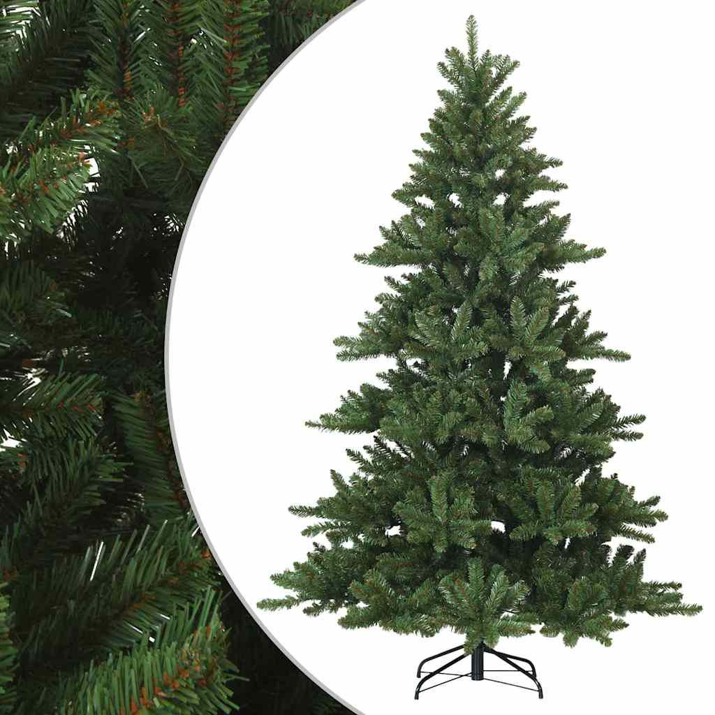 Műanyag Hajtogatós Karácsonyfa állvánnyal Zöld 240 cm PVC, acél