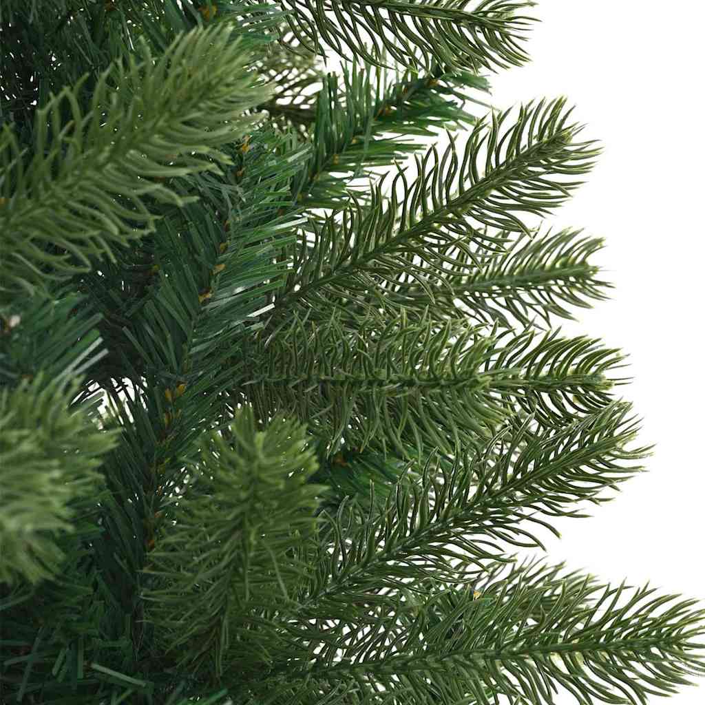 Mű karácsonyfa 150 LED-del állvánnyal Zöld 120 cm PE és PVC