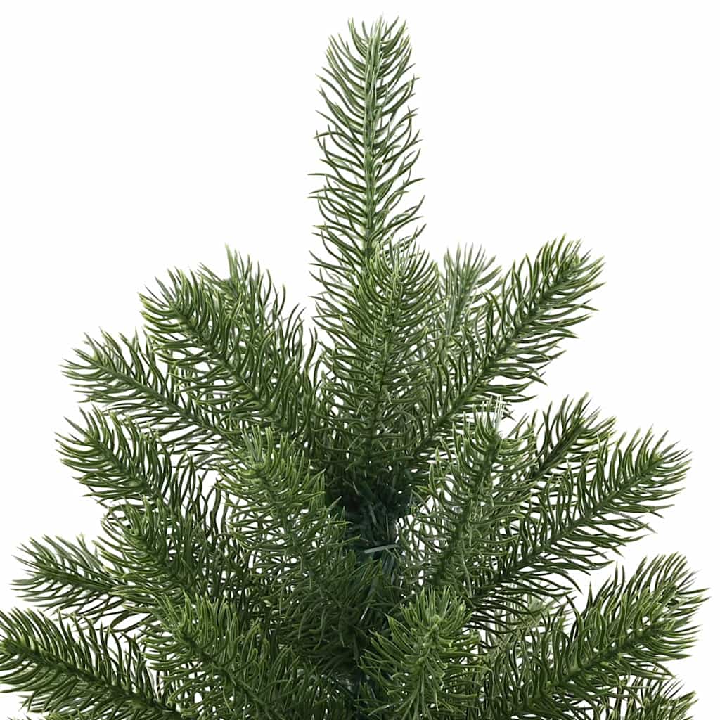 Mű karácsonyfa 300 LED-del állvánnyal Zöld 240 cm PE és PVC