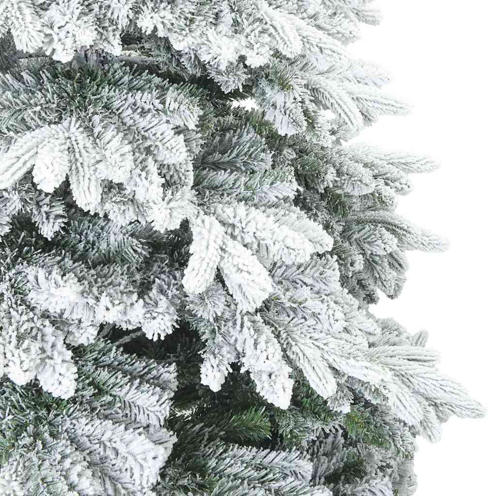 Mű karácsonyfa 300 LED-del állvánnyal Zöld 210 cm PE és PVC