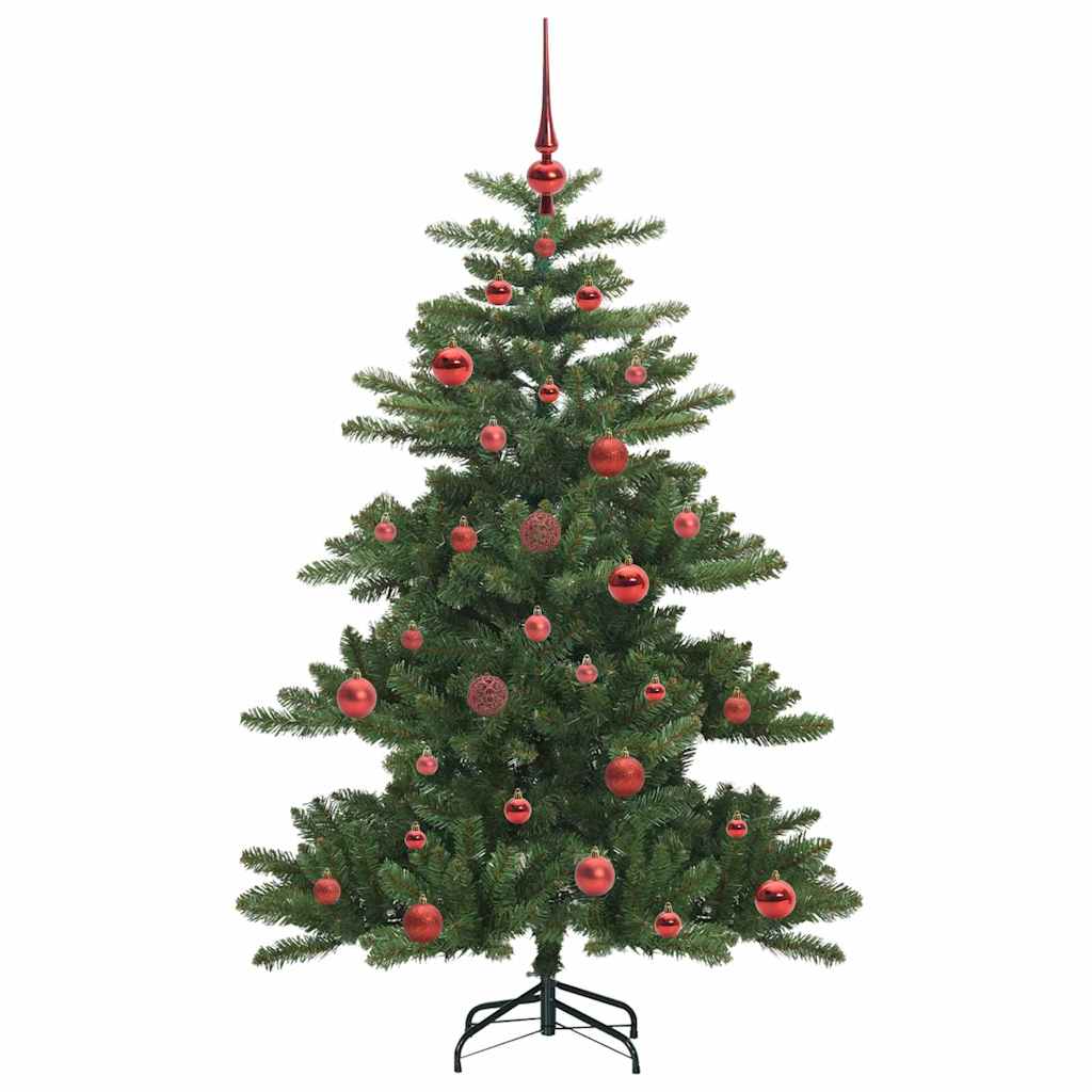 Műanyag Hajtogatós Karácsonyfa 150 LED-del 150 cm PVC