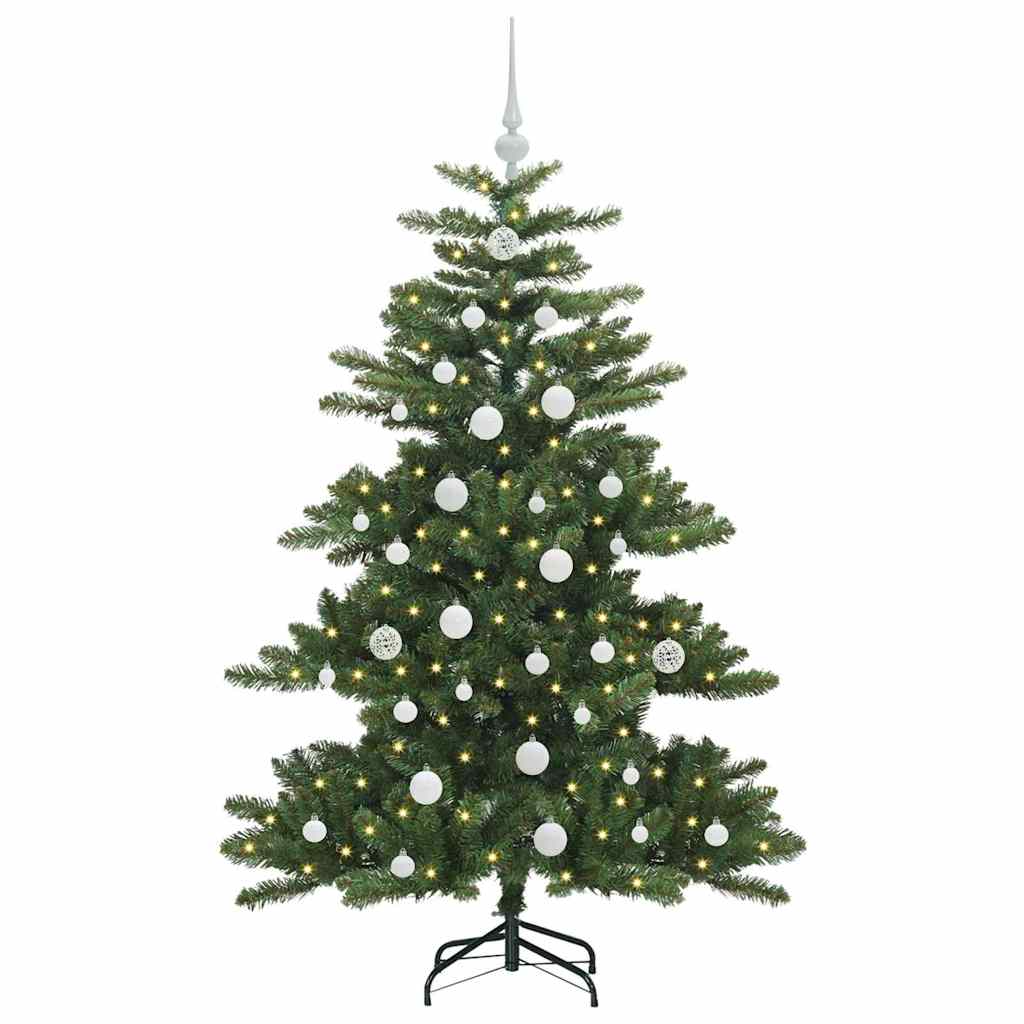 Műanyag Hajtogatós Karácsonyfa 150 LED-del 150 cm PVC