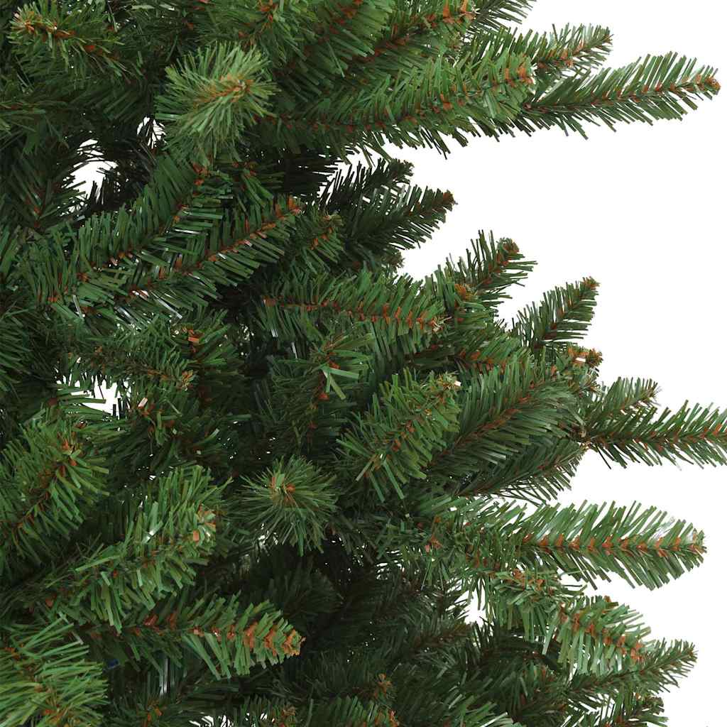 Műanyag Hajtogatós Karácsonyfa 150 LED-del 150 cm PVC