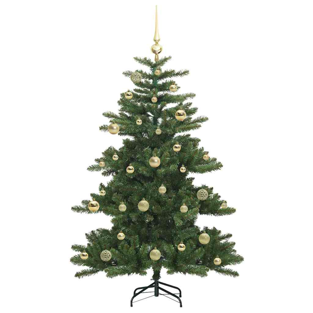 Műanyag Hajtogatós Karácsonyfa 150 LED-del 150 cm PVC