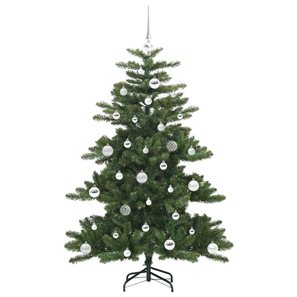 Műanyag Hajtogatós Karácsonyfa 150 LED-del 150 cm PVC