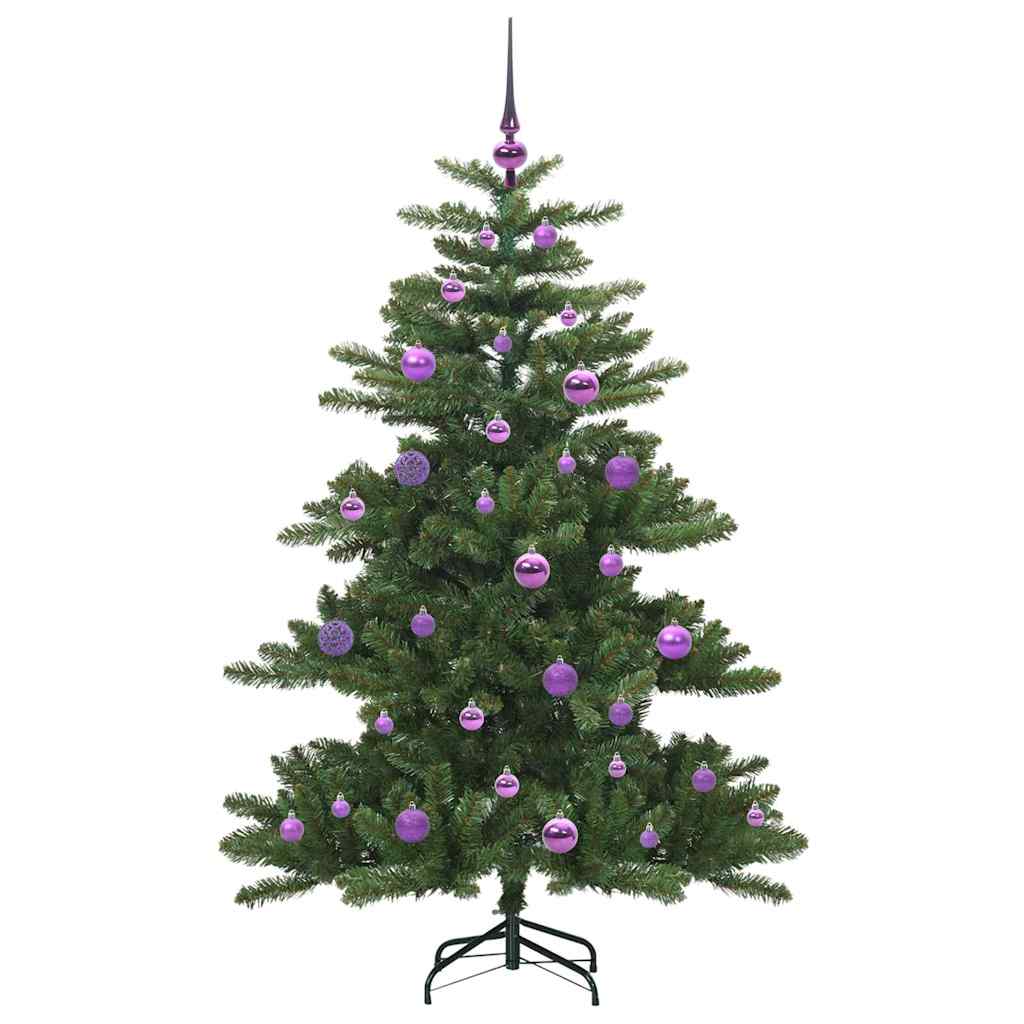 Műanyag Hajtogatós Karácsonyfa 150 LED-del 150 cm PVC